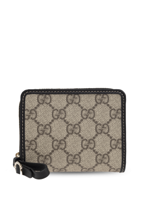 小物 GUCCI GG Canvas Double Side Wallet GUCCI W hook wallet GG canvas canvas x leather Authentic